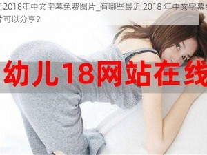 最近2018年中文字幕免费图片_有哪些最近 2018 年中文字幕免费图片可以分享？