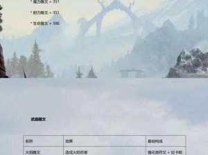 上古卷轴OL魔力消耗降低秘诀：探索雕文制作之道，实战解析与指南