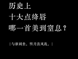 点绛唇：探秘传统艺术形式下的魅力世界