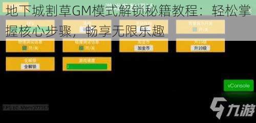 地下城割草GM模式解锁秘籍教程：轻松掌握核心步骤，畅享无限乐趣