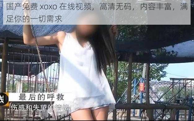 国产免费 xoxo 在线视频，高清无码，内容丰富，满足你的一切需求