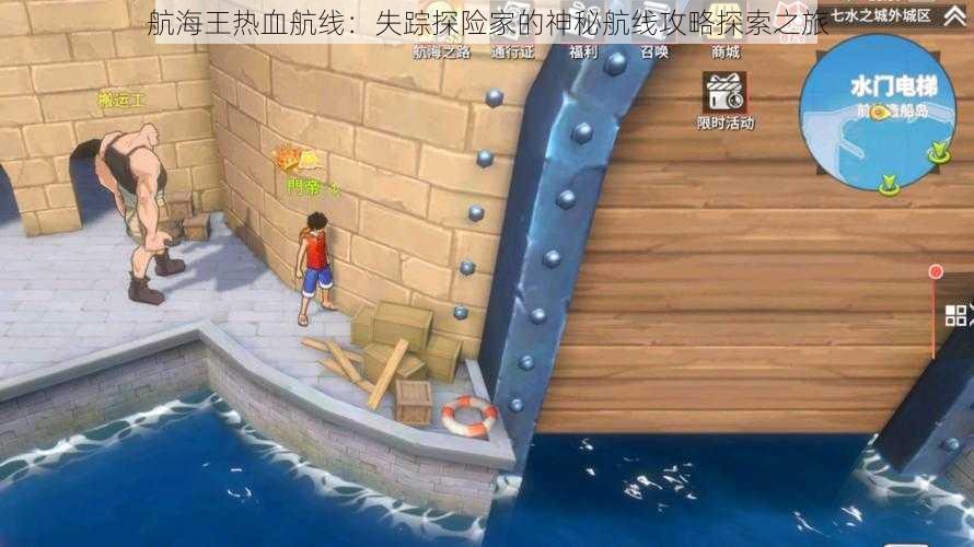 航海王热血航线：失踪探险家的神秘航线攻略探索之旅