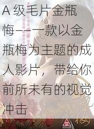 A 级毛片金瓶悔——一款以金瓶梅为主题的成人影片，带给你前所未有的视觉冲击