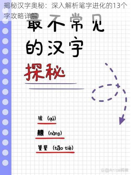 揭秘汉字奥秘：深入解析㲚字进化的13个字攻略详解