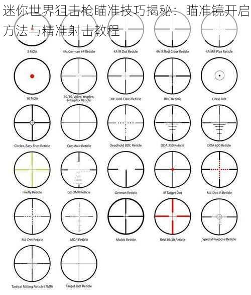 迷你世界狙击枪瞄准技巧揭秘：瞄准镜开启方法与精准射击教程