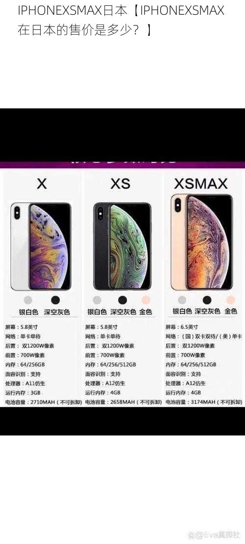 IPHONEXSMAX日本【IPHONEXSMAX 在日本的售价是多少？】