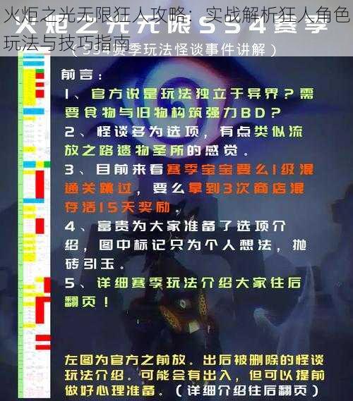 火炬之光无限狂人攻略：实战解析狂人角色玩法与技巧指南