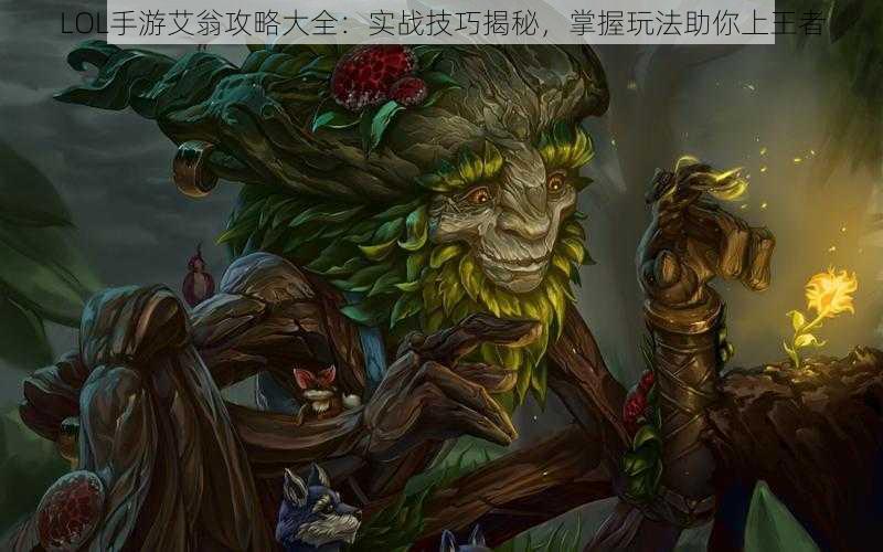 LOL手游艾翁攻略大全：实战技巧揭秘，掌握玩法助你上王者