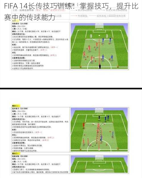 FIFA 14长传技巧训练：掌握技巧，提升比赛中的传球能力