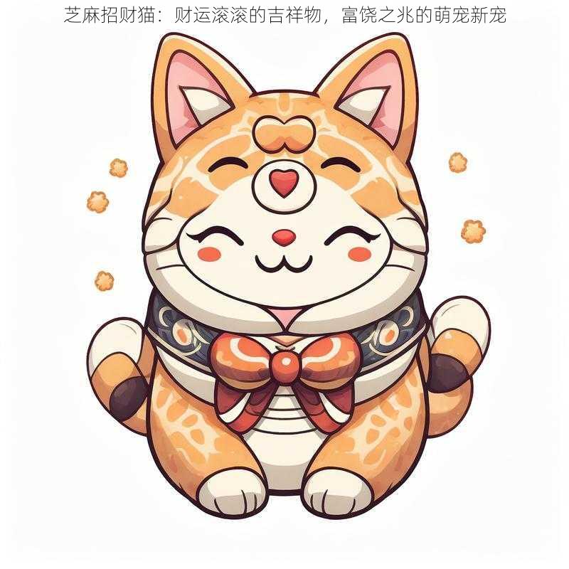 芝麻招财猫：财运滚滚的吉祥物，富饶之兆的萌宠新宠