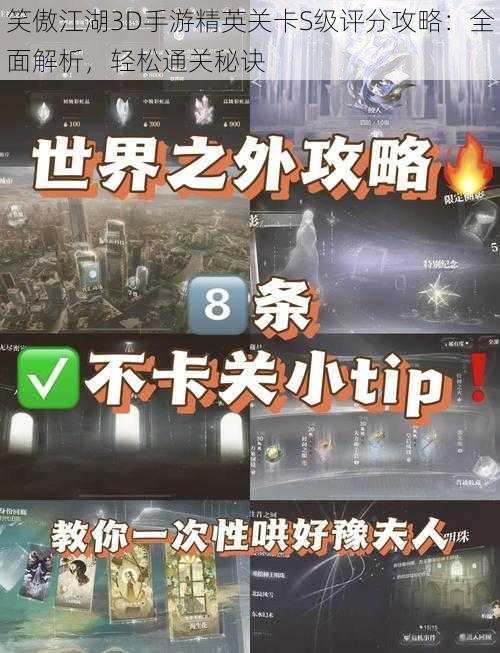 笑傲江湖3D手游精英关卡S级评分攻略：全面解析，轻松通关秘诀