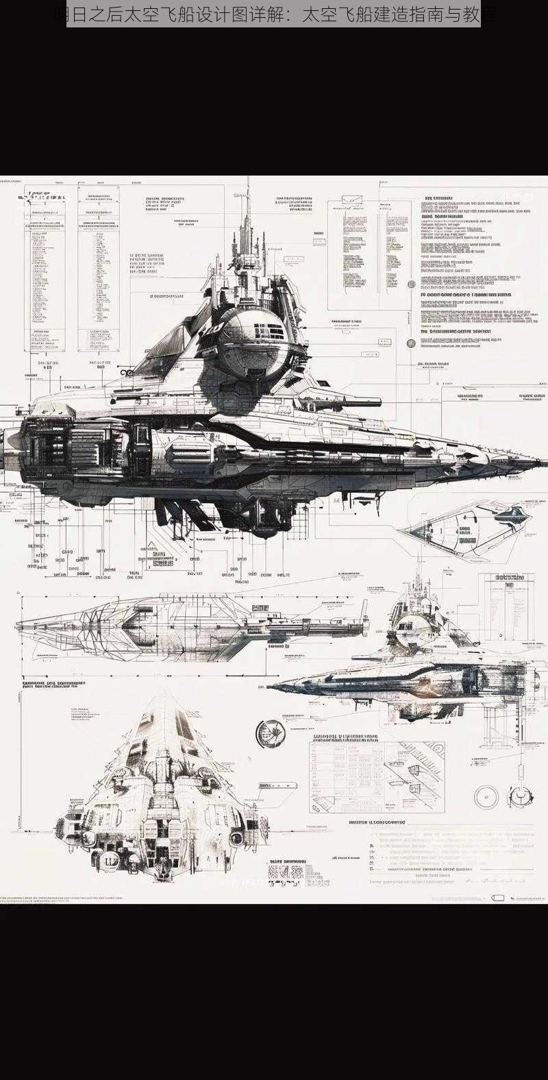 明日之后太空飞船设计图详解：太空飞船建造指南与教程