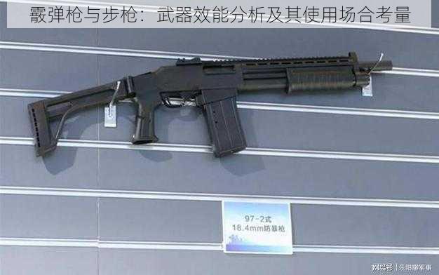 霰弹枪与步枪：武器效能分析及其使用场合考量