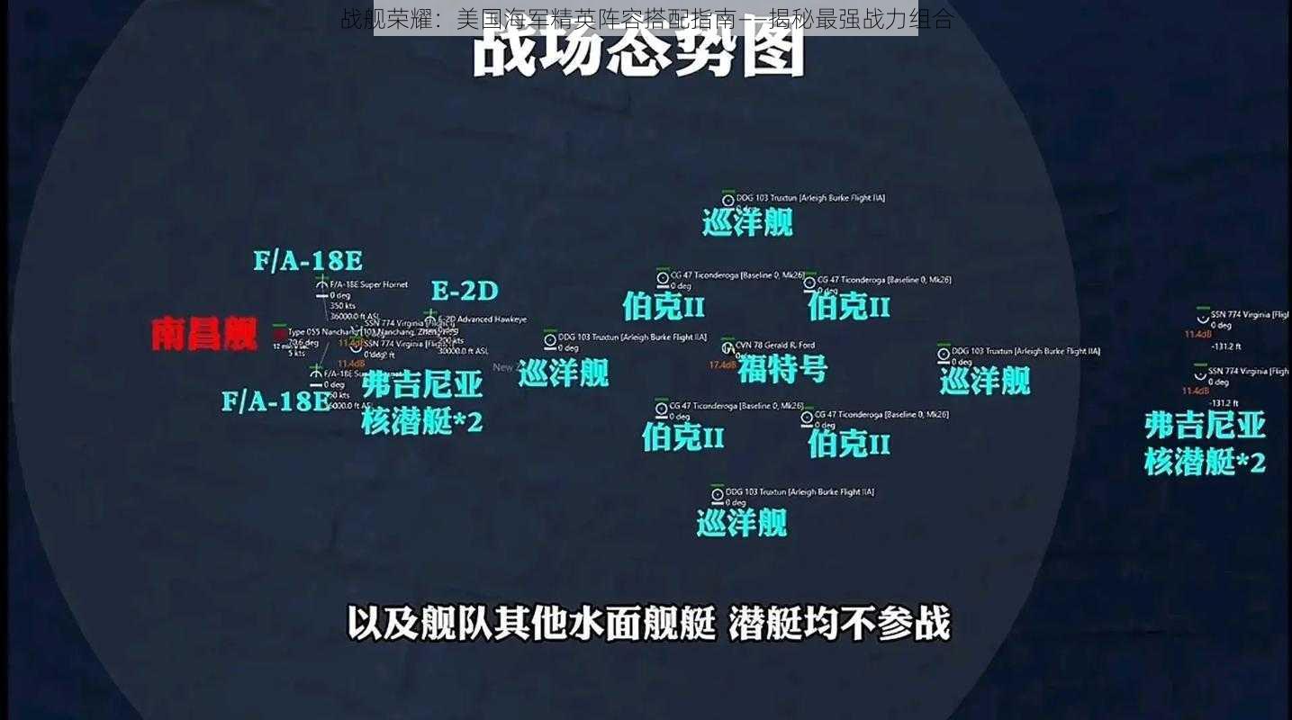 战舰荣耀：美国海军精英阵容搭配指南——揭秘最强战力组合